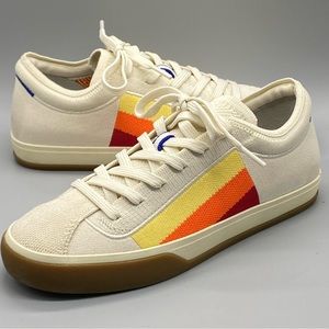 Rothy’s Women’s Lace Up Candy Stripe Casual Sneakers Size 7